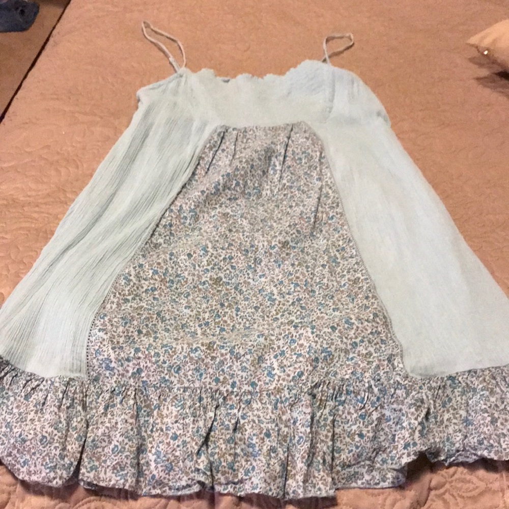 Re Posh light blue sundress.
